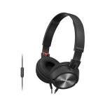 SONY MDR-ZX300AP BQE (HEAD-PHONE) MIC BLACK